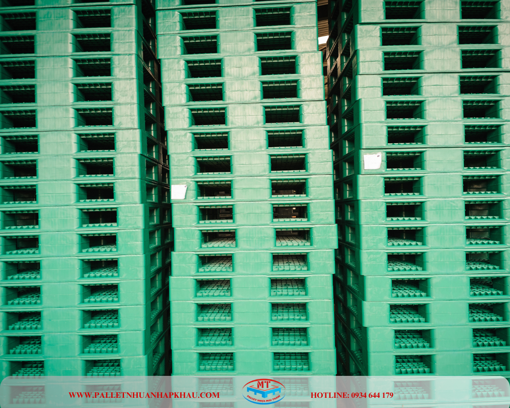 Pallet nhựa nguyên sinh tuy bền đẹp nhưng giá khá cao