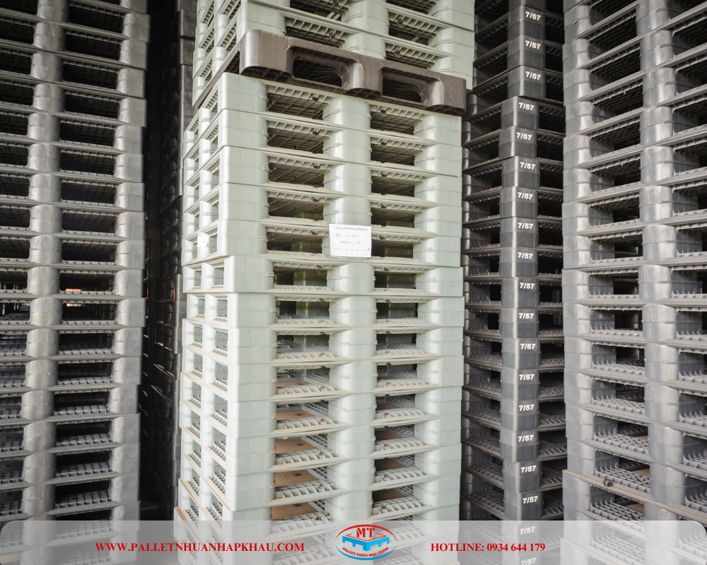 Giá bán pallet nhựa Cẩm Mỹ còn tuỳ thuộc chủng loại và số lượng