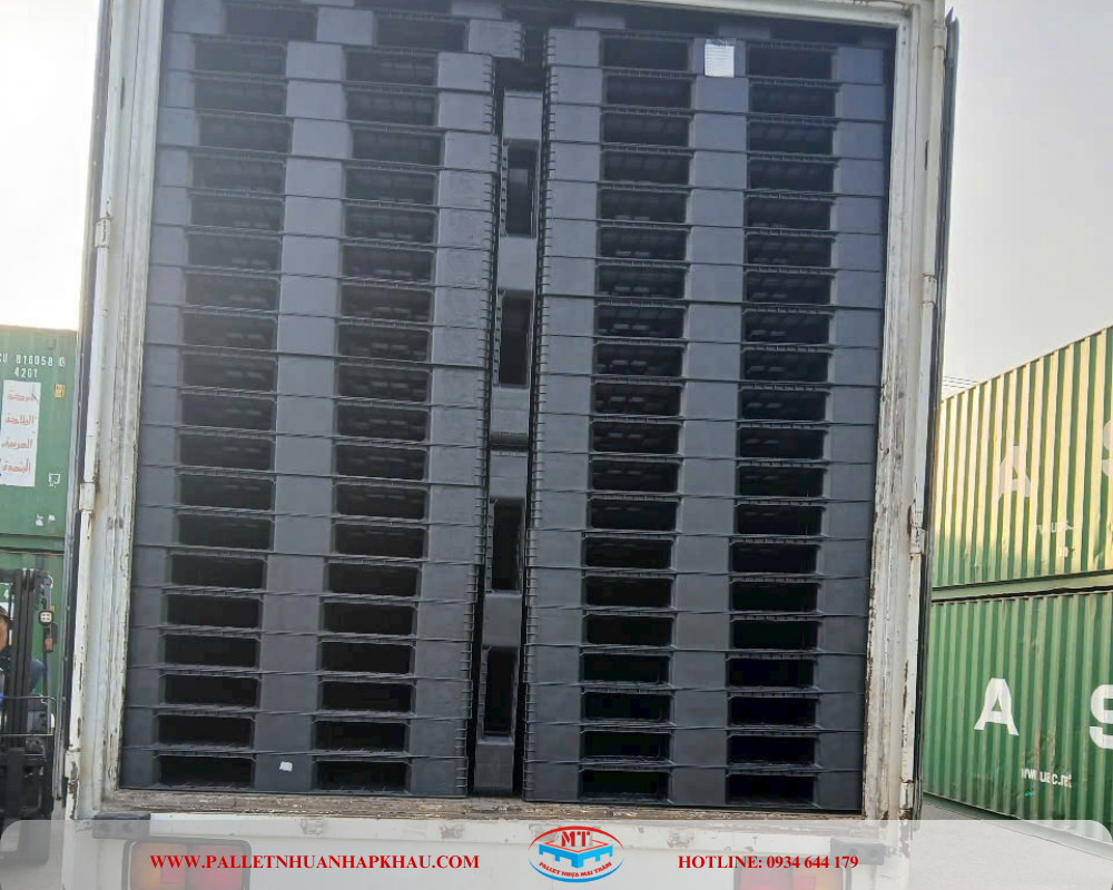 Pallet nhựa 2 mặt