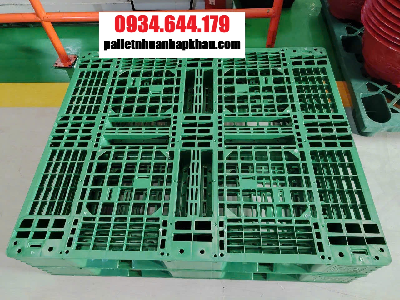 Pallet nhựa KCN Việt Nam-Singapore