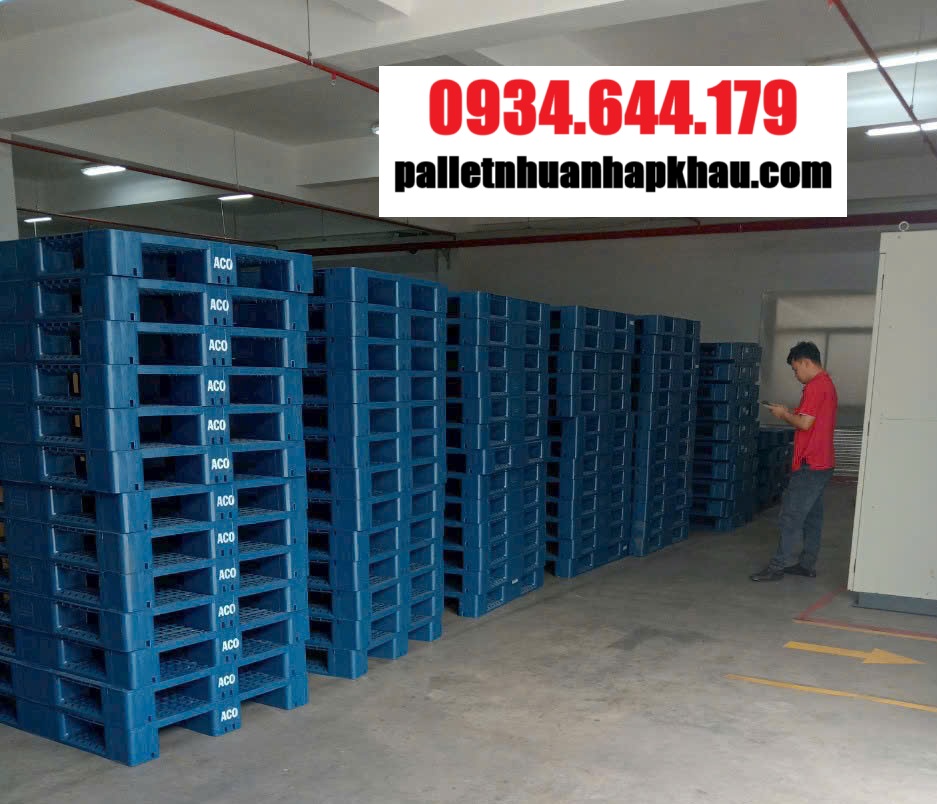 pallet nhựa KCN Liên Minh Hưng