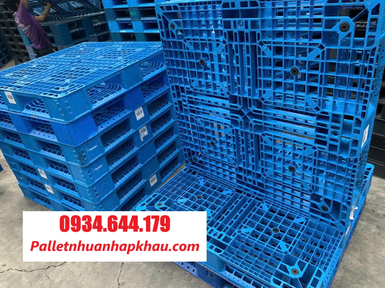 pallet nhựa KCN Mỹ Xuân 