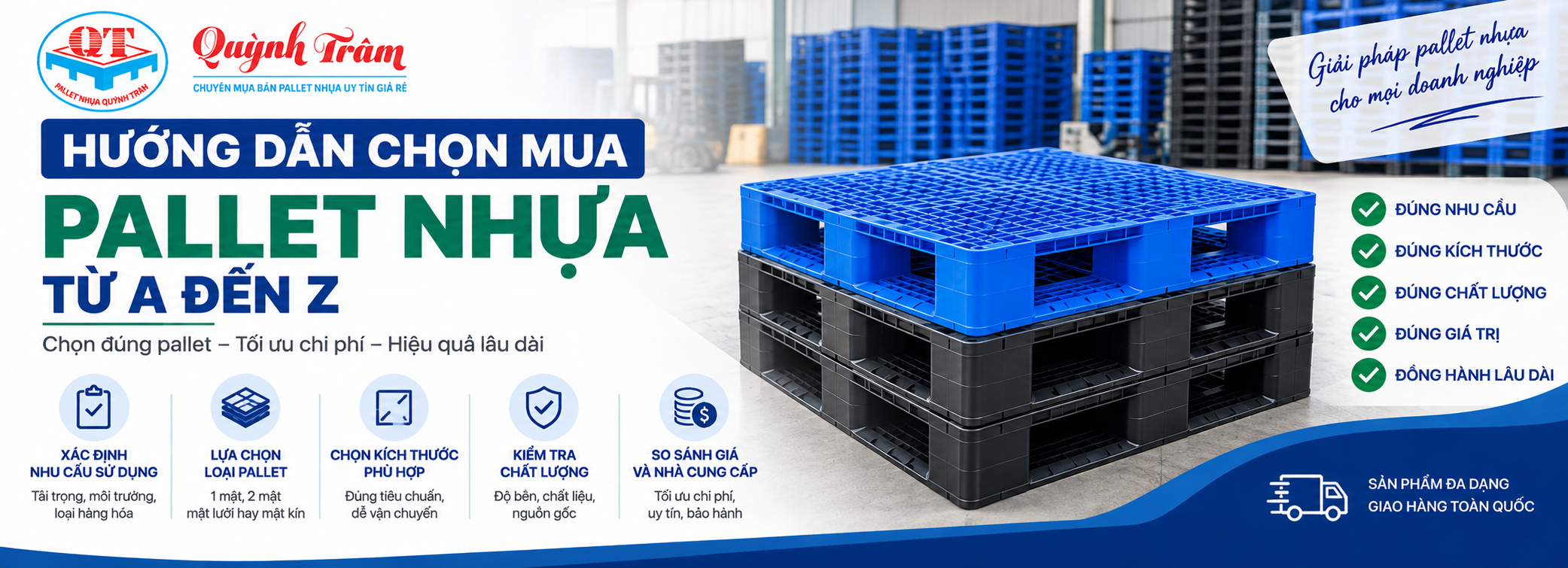 Hướng Dẫn Chọn Mua Pallet Nhựa Từ A Đến Z